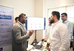Union Food Processing Industries Minister Shri Chirag Paswan visited the exhibition organized in #SAPLING2026. During this, he observed the diverse and innovative processed food products of the country. Also appreciated the remarkable development taking place in the #FoodProcessing sector in the state and the initiatives of startups. Shri Chirag Paswan, Hon'ble Union Minister for Food Processing Industries, visited the exhibition at #SAPLING2026. During the visit, he explored a diverse range of innovative p