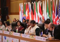 Today, @MOFPI_GOI's Union Minister Shri Pashupati Kumar Paras and Union Minister of Agriculture & Farmers Welfare Shri Narendra Singh Tomar Inaugurated the G-20 International Financial Architecture Working Group meeting in Chandigarh.