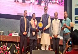 While addressing #GIST, Union Minister of State for MoFPI, Shri Prahlad Singh Patel apprised the audience, comprising students and young entrepreneurs, about @worldfoodindia, a flagship event of #MOFPI and solicited their participation.