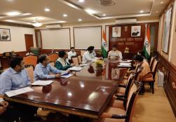 Union Minister of #MOFPI, Shri Pashupati Kumar Paras, chaired the meeting of the Approval Committee of #PLIScheme at Panchsheel Bhawan today, in which the progress of the scheme was reviewed.