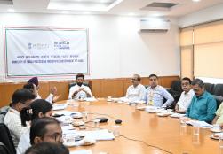 Union Minister of #MOFPI, Shri Chirag Paswan, chaired a review meeting of #PMKSY at Panchsheel Bhawan, New Delhi, today. During the meeting, he was briefed by officials of ministry on the progress of all ongoing projects under the scheme