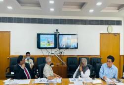  केंद्रीय मंत्री श्री पशुपति कुमार पारस ने केंद्रीय राज्यमंत्री श्री प्रहलाद सिंह पटेल की उपस्थिति में निफ़्टेम काउंसिल बैठक की अध्यक्षता की और बैठक में निफ़्टेम स्टैच्यूज़ के अप्रूवल पर चर्चा की गयी।