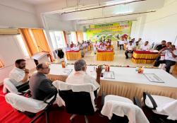 केंद्रीय राज्यमंत्री श्री प्रहलाद सिंह पटेल  ने असम,नलबाड़ी जिले के टिहू में नार्थ-ईस्ट मेगा फूड पार्क में हाइजेन बेवरेजेस प्राइवेट लिमिटेड यूनिट का उद्घाटन किया और यूनिट का निरीक्षण किया।