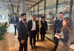 Union Minister of #MOFPI, Shri Chirag Paswan, visited the Global HQ of Barry Callebaut in Zurich and had a meeting with Global CEO Mr. Peter Feld. During the visit, Hon'ble Minister explored the groundbreaking innovations at the Chocolate Academy and discussed exciting investment opportunities in India.    #IndiaatDavos2025