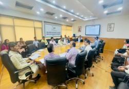 5th Approval committee meeting of #PLIscheme held today under the Chairmanship of Hon’ble Minister Sh. Pashupati Kumar paras, MOFPI. All the proposal submitted for #millet based products and Organic Products were discussed for consideration 