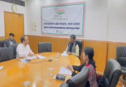  @MOFPI_GOI के केंद्रीय मंत्री श्री पशुपति कुमार पारस जी की अध्यक्षता में प्रोजेक्ट अनुमोदन समिति की बैठक आयोजित हुई। बैठक में #PMKSY के तहत #CEFPPC योजना (यूनिट स्कीम) से संबंधित प्रस्तावों को स्वीकृति दी गई।