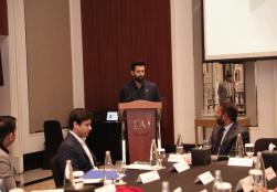 Union Minister of #MOFPI, Shri Chirag Paswan interacted with #Startups and innovators in Dubai today, engaging with visionary entrepreneurs and industry leaders who are driving food innovation. The discussions focused on leveraging India’s dynamic Startup ecosystem and UAE’s investment potential to foster cutting-edge advancements in the food-tech sector. 
