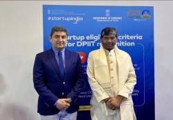 Union Minister Shri Pashupati Kumar Paras had an interaction with HE Eleftherios Avgenakis, Minister of Rural Development and Food, Greece on the sidelines of @worldfoodindia and discussed the prospective collaborations in food processing sector.