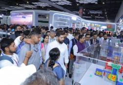 The #MOFPIPavilion, inaugurated by Union Minister Shri @JoshiPralhad, Union Minister Shri @iChiragPaswan,  and Union Minister of State Shri @RavneetBittu, showcases the cutting -edge technology and modern innovation of India' s food processing sector.