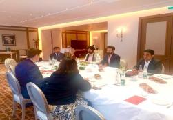 Union Minister of #MOFPI Shri Chirag Paswan had a meeting with representatives of Cooperl, Europe’s leading integrated pork producer, during his visit to France. They apprised Hon'ble Minister about their expansion plan in North Eastern India as well as the establishment of backward and forward linkages, capacity building for local industry personnel, and advancing research in animal feed and sustainable practices. Hon'ble Minister encouraged them and underlined the Indian government's efforts to promote in