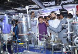 The #MOFPIPavilion, inaugurated by Union Minister Shri @JoshiPralhad, Union Minister Shri @iChiragPaswan,  and Union Minister of State Shri @RavneetBittu, showcases the cutting -edge technology and modern innovation of India' s food processing sector.