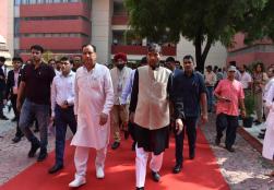 Union Minister of #MOFPI Shri Pashupati Kumar Paras addressed the three-day International Conference on "Millets for Achieving Nutritional and Economic Security" organised by @NiftemHaryana today as the Chief Guest. During which, Hon'ble Minister emphasised the benefits of #millets and the fact that they can produce under challenging conditions by providing solutions to many future challenges in food sector. He also invited the food processing professionals, innovators and food enthusiasts to the upcoming m