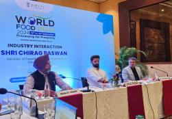 Union Minister of #MOFPI, Shri Chirag Paswan chaired  Industry Roundtable Interaction organized by ministry in Mumbai today as a precursor to #WorldFoodIndia2024. Several prominent agri-food processing industry leaders and micro- entrepreneurs  attended the event.