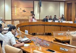 Union Minister of #MOFPI Shri Chirag Paswan chaired the meeting of the Parliamentary Consultative Committee of the Ministry of Food Processing Industries in New Delhi. The Committee reviewed the progress of both NIFTEMs and appreciated their role in driving the inclusive growth of the food processing sector and supporting micro industries. Valuable suggestions were also made to establish more NIFTEMs across the country.