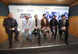 Union Minister of #MOFPI Shri Chirag Paswan, along with senior Indian leaders, inaugurated India's Pavilion #WEF25 in Davos, showcasing India’s growth, innovation, and leadership on the global stage.  #IndiaAtDavos2025  #Davos2025