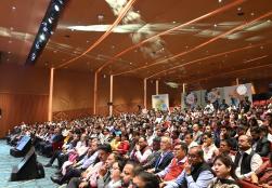  inaugural सत्र को संबोधित करते हुए, माननीय मंत्री ने कहा कि हमारा दृष्टिकोण स्पष्ट है: दुनिया के हर खाने की मेज पर कम से कम एक भारत में निर्मित खाद्य उत्पाद होना चाहिए। खाद्य प्रसंस्करण का विस्तार करके, हम यह सुनिश्चित कर सकते हैं कि भारतीय स्वाद, गुणवत्ता और नवाचार दुनिया के हर कोने तक पहुंचे।