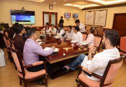 A review meeting of #WFI2025 was held today at Panchsheel Bhawan, New Delhi under the chairmanship of Shri Chirag Paswan, Union Minister, #MOFPI. On this occasion, he reviewed the progress of the event in detail and gave necessary guidelines to the officials to make it effective and successful at the global level.