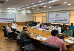 Project Approval Committee meeting was held today under the chairpersonship of Hon'ble Minister Sh. Pashupati Kumar Paras, MOFPI to consider the proposals received under the scheme for creation of infrastructure for agro-processing cluster (APC).