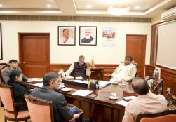 The Project Approval Committee meeting held today in the presence of Union Minister of @MOFPI_GOI Shri Pashupati Kumar Paras and Union Minister of State Shri Prahlad Singh Patel.