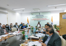 PM Shri Narendra Modi addressed a webinar on the positive impact of #Budget2022 on the Agriculture Sector. Union Minister Shri Pashupati Kumar Paras joined the webinar on 'Smart Agriculture: Financing Investment in Value Chain Infrastructure in Agriculture & Allied Sector' via video conferencing.