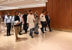 Union Minister of #MOFPI, Shri Chirag Paswan, visited Bharat Mandapam today to take stock of preparations for the upcoming mega food event World Food India , to be held from September 19-22, 2024. He instructed the officials of the Ministry and representatives from FICCI  and @investindia  to leave no stone unturned to make the event a global success.