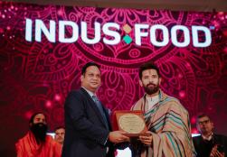 Union Minister of #MOFPI Shri Chirag Paswan inaugurated the 8th Edition of #Indusfood2025, Asia’s premier annual F&B trade exhibition, today at India Exposition Mart Ltd, Greater Noida. The 3-day event, with 1,800 exhibitors & participants from 130 countries, is celebrating India’s F&B excellence.   In his inaugural address, Hon'ble Minister emphasized that processed food is the future. With rising demand, immense growth potential awaits. Together, we will make India a leader in processed food exports, cont