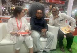 'Annapoorna- Anufood 2022'  के दूसरे दिन बी-टू-बी बैठकों का दौर शुरू, @MOFPI_GOI की योजनाओं के बारे में जानने के लिए उमड़ रही है उद्यमियों की भीड़..