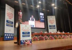 While addressing #GIST, Union Minister of State for MoFPI, Shri Prahlad Singh Patel apprised the audience, comprising students and young entrepreneurs, about @worldfoodindia, a flagship event of #MOFPI and solicited their participation.