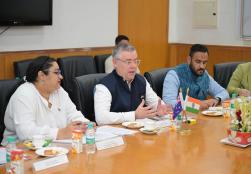 Hon'ble Union Minister Shri Pashupati Kumar Paras also extended a cordial invitation to the Australian delegation to take part in the upcoming mega food event @worldfoodindia with the leading companies and business associations of their nation.