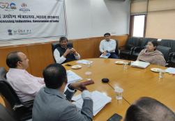 Union Minister of #MOFPI Shri Pashupati Kumar Paras chaired the Project Approval Committee (#PAC) meeting at Panchsheel Bhawan in New Delhi today to review the proposals received under various sub-schemes of #PMKSY.