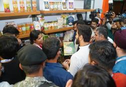 Hon’ble Union Minister MoFPI, Shri Chirag Paswan inaugurated the #IBSM2025 exhibition, setting the tone for transformative opportunities in Bihar’s agro and food processing sector.   He engaged directly with entrepreneurs, encouraging innovation, enterprise, and global ambition.