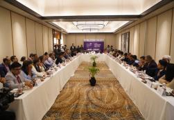 Union Minister of #MOFPI Shri Chirag Paswan chaired the 'CEO Roundtable' at the Food Processing Investors' Meet in Patna, Bihar today, organized by the Government of Bihar in collaboration with the Ministry. Highlighting Bihar's immense potential in #foodprocessing and agro-industrial innovation, Hon'ble Minister assured industry leaders of a robust, investor-friendly ecosystem backed by strong infrastructure, supportive policies, and strategic partnerships. The event marked a milestone with the signing of 