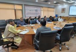 Union Minister of #MOFPI Shri Pashupati Kumar Paras chaired an Inter-Ministerial Empowered Committee (IMEC) meeting in the virtual presence of Union Minister of State Sushri Shobha Karandlaje at Panchsheel Bhawan today to review the projects under #PMFMEScheme.   #FoodProcessing