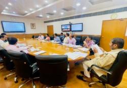 Project Approval committee meeting of #PMKSY Scheme held today under the Chairmanship of Hon’ble Minister Sh Pashupati kumar Paras, MOFPI. The proposal of Operation Green Scheme, #CEFPPC Scheme, Cold Chain Scheme were discussed.