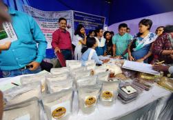 Millet-based products showcased by food processing entrepreneurs