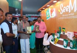 Brand "SEEMI" launched its Millet-based products at the International Trade Fair on Millets and Organics in Bengaluru, Karnataka on 20 th January 2023 under the Branding and Marketing  component of the PMFME Scheme