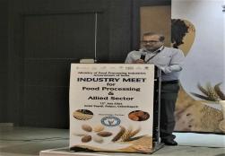 Industry Meet chaired by Shri Minhaj Alam, Additional Secretary, Ministry of Food Processing Industries, Government of India
