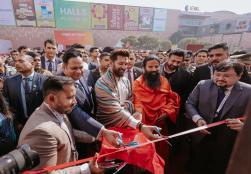 Union Minister of #MOFPI Shri Chirag Paswan inaugurated the 8th Edition of #Indusfood2025, Asia’s premier annual F&B trade exhibition, today at India Exposition Mart Ltd, Greater Noida. The 3-day event, with 1,800 exhibitors & participants from 130 countries, is celebrating India’s F&B excellence.   In his inaugural address, Hon'ble Minister emphasized that processed food is the future. With rising demand, immense growth potential awaits. Together, we will make India a leader in processed food exports, cont