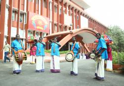 Cultural performances at Millet Mahotsav