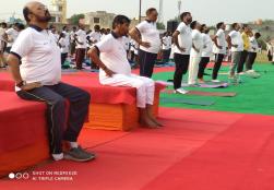  अंतर्राष्ट्रीय योग दिवस के अवसर पर केंद्रीय मंत्री श्री पशुपति कुमार पारस जी शासकीय इंटर कॉलेज परिसर हस्तिनापुर, मेरठ में आयोजित समारोह में शामिल हुए।  #YogaforHumanity #IDY2022 #75IconicIDYLocations