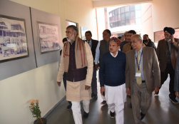 राज्यमंत्री श्री प्रहलाद सिंह पटेल जी ने खाद्य प्रसंस्करण उद्योग मंत्रालय के अंतर्गत आने वाले हरियाणा के कुण्डली में स्थापित शिक्षण संस्थान निफ्टम का दौरा किया। इस दौरान उन्होनें निफ्टम के अध्यापकों और छात्रों से मुलाकात की और संस्थान की उपलब्धियों के बारे में बातचीत की।