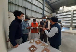 राज्यमंत्री श्री प्रहलाद सिंह पटेल जी ने प्रधानमंत्री किसान संपदा योजना (#PMKSY) की उप-योजना, मेगा पार्क योजना के तहत मध्यप्रदेश के देवास में स्थापित 'अवन्ती मेगा फूड पार्क' का दौरा किया व कार्य संचालन व अनियमितताओं में सुधार के लिए उचित दिशा निर्देश दिए।