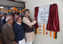 राज्यमंत्री श्री प्रहलाद सिंह पटेल जी ने निफ्टम(कुंडली) परिसर में निफ्टम सेंसरी लैब और पायलट प्लांट का उद्घाटन किया व स्वच्छता अभियान के तहत किए गए कार्यों निरीक्षण कर संस्थान में पौधारोपण किया।