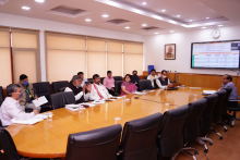 केंद्रीय मंत्री  केंद्रीय मंत्री श्री पशुपति कुमार पारस व राज्यमंत्री श्री प्रहलाद सिंह पटेल की संयुक्त अध्यक्षता में हुई अंतर-मंत्रालयी अनुमोदन समिति की बैठक में मेगा फूड पार्क योजना के तहत पूर्वोत्तर राज्य मेघालय की एक परियोजना को मंजूरी दी गई।