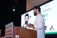 श्री चिराग पासवान, केंद्रीय मंत्री, #MOFPI ने आज निफ्टेम, कुंडली में आयोजित #SUFALAM2.0 का उद्घाटन किया। जिसके दौरान कार्यक्रम में उपस्थित इनोवेटर्स व उद्यमियों को संबोधित करते हुए कहा "यह स्टार्टअप कॉन्क्लेव इनोवेशन, कृषि-उद्यमिता एवं युवा भारत की आकांक्षाओं का संगम है" यह कार्यक्रम वर्तमान व प्रस्तावित #NIFTEM संस्थानों के समन्वय से एक भविष्योन्मुखी एवं वैश्विक स्तर पर प्रतिष्ठित खाद्य इकोसिस्टम को सशक्त बनाएगा। आइए हम सब मिलकर ऐसा भारत गढ़ें, जहाँ दुनिया के हर डाइनिंग टेबल पर कम से कम एक खाद्य उत्पाद मेड