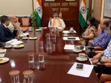 A Sri Lankan delegation held a meeting with the Union Minister Shri Pashupati Kumar Paras at Panchsheel Bhawan in Delhi. In the meeting, opportunities in the food processing sector were discussed in detail.
