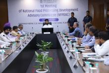 Hon’ble Union Minister of Food Processing Industries, Shri Chirag Paswan, chaired the first meeting of the National Food Processing Development Advisory Committee today.   The discussions reflected a strong synergy between government and industry — to position food processing as the engine of innovation, entrepreneurship, and rural prosperity on the road to Viksit Bharat 2047.