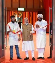 माननीय प्रधानमंत्री श्री नरेंद्र मोदी जी ने आज भारत मंडपम, नई दिल्ली में #WorldFoodIndia2025 का शानदार उद्घाटन किया।  इस मौके पर प्रधानमंत्री जी ने #PMFMEScheme के तहत ₹2518 करोड़ की माइक्रो प्रोजेक्ट्स के लिए 26,000 लाभार्थियों को क्रेडिट लिंक्ड सब्सिडी जारी की।