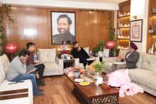 A detailed review meeting was held today under the chairmanship of Shri Chirag Paswan, Hon’ble Union Minister of Food Processing Industries with senior officials of #MoFPI to assess the progress of the Pradhan Mantri Kisan SAMPADA Yojana (PMKSY). Key aspects related to effective implementation and achievement of the scheme’s objectives were discussed during the meeting.