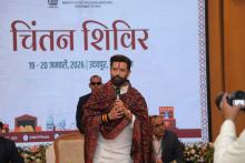 श्री चिराग पासवान, केंद्रीय खाद्य प्रसंस्करण उद्योग मंत्री ने कार्यक्रम में उपस्थित इंडस्ट्री प्रमुखों, उद्यमियों एवं अन्य प्रतिभागियों के साथ सार्थक संवाद किया। इस दौरान उन्होंने उनके विचार, सुझाव और चुनौतियों को ध्यानपूर्वक सुना तथा खाद्य प्रसंस्करण क्षेत्र को सशक्त बनाने के लिए सहयोगात्मक प्रयासों पर बल दिया।   #FoodProcessing